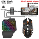 One-Handed Mobile Phone Gaming Keyboard Ergonomic Backlight USB Wired Mechanical Led Keyboard M99