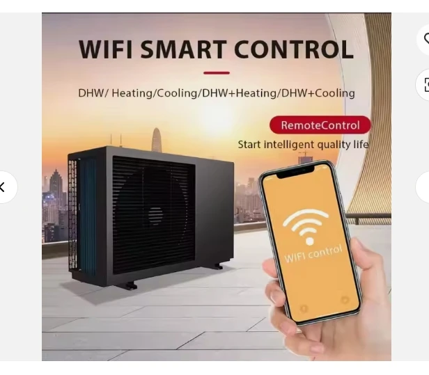 EU Stock DHW EVI DC Inverter Power Air Source Heat Pump 16kw R290 Monoblock for Heating and Cooling Water Heater Heatpump