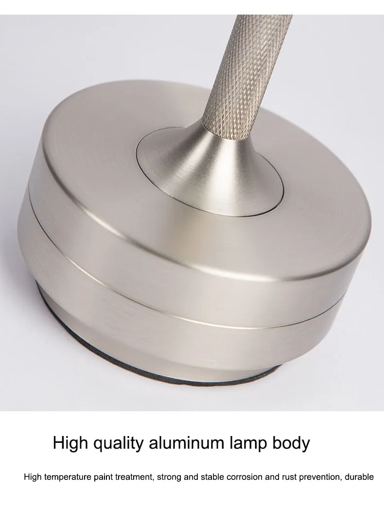 Modern Desk Lamp Type-C Charging Wireless Night Lamp Touch Sensor Restaurant Table Lamp