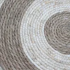 Mat Mat Factory Direct Sales Of Round Mat Seaweed Weaving By Hand Seagrass Mat Floor Mat Carpet
