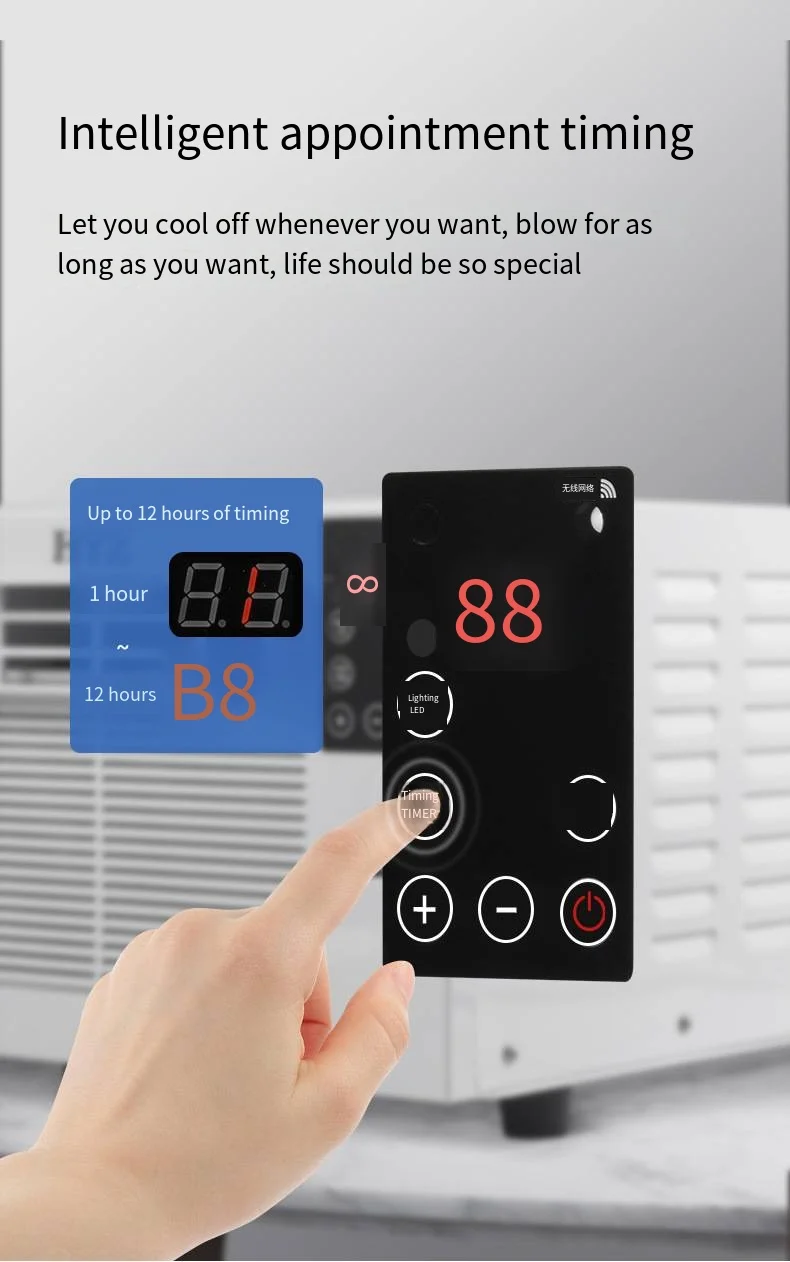 Air Conditioner, 1881btu, 110v, 220v, 50hz/60hz - detail 26