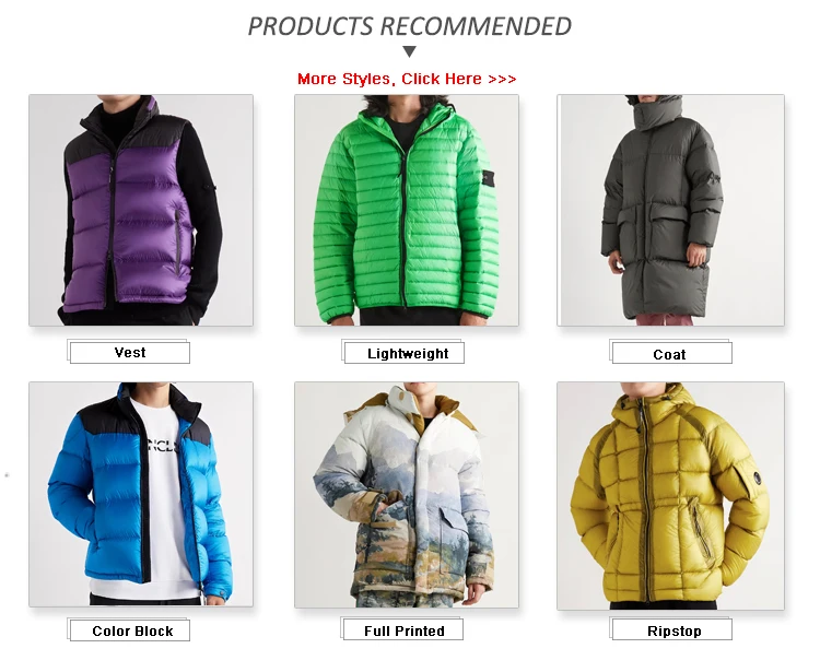 Down puffer jacket