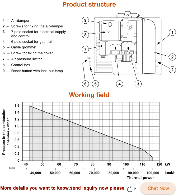 Riello Gas Burners Boiler, FS10/20, G10 - detail 4