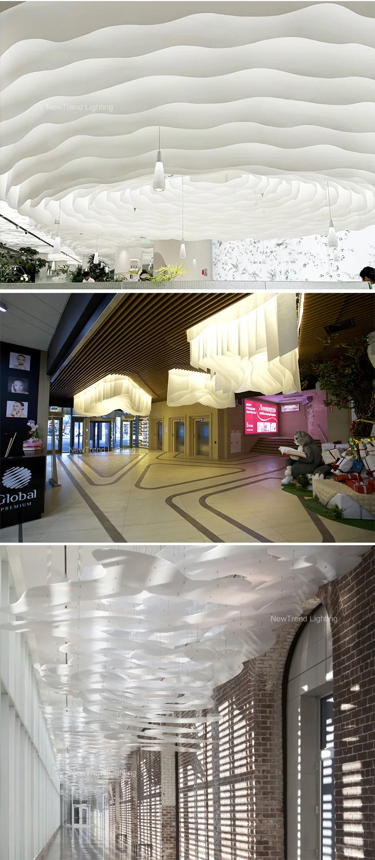 cpl 413 new design indoor decoration shopping mall hotel lobby restaurant showroom exhibition led chandelier -3