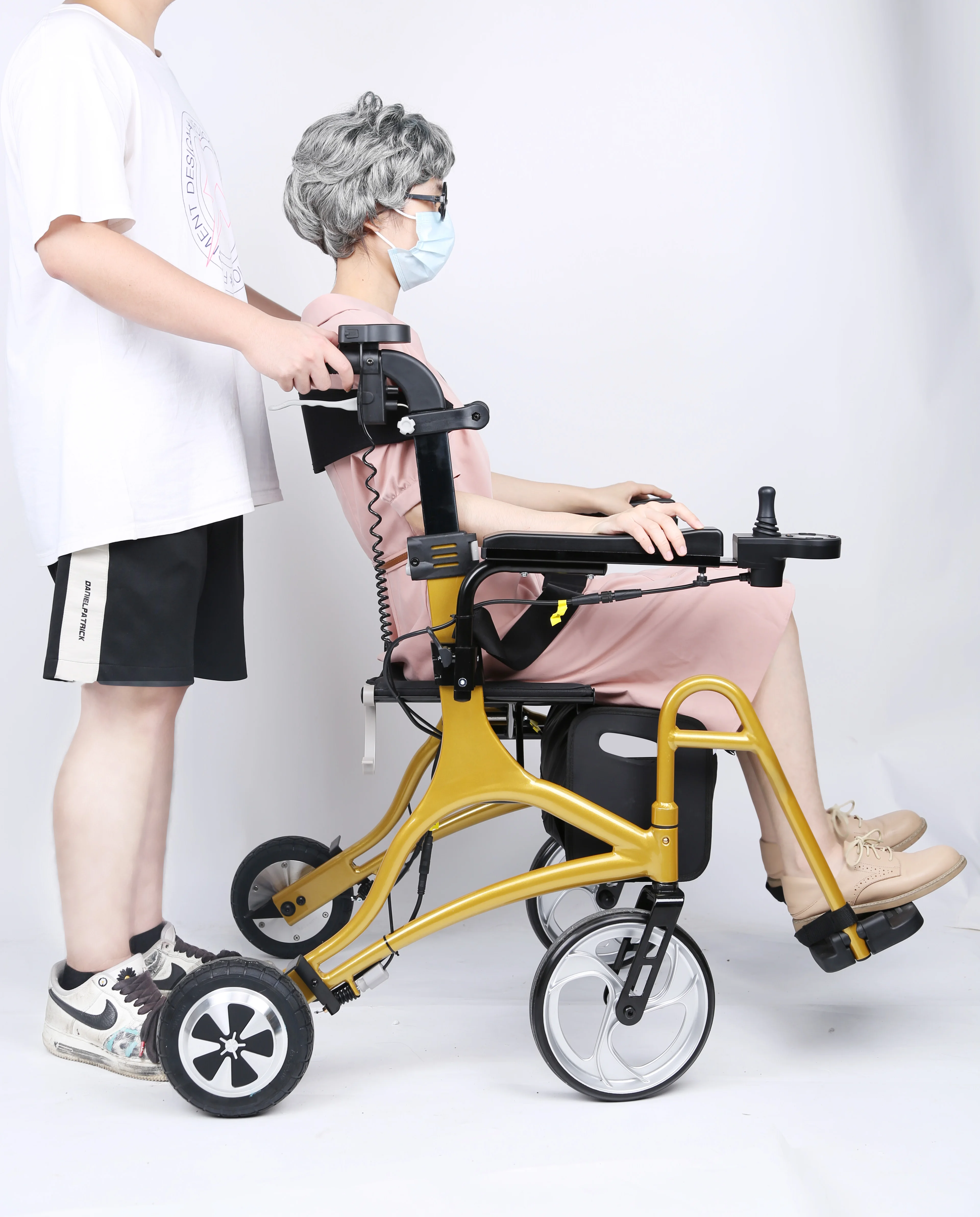 Lightweight Electric Rollator Walker Mijo Mobility Portable Electric