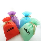 Pure Woven Bags Manufacturer Huadefeng Pure Color Fashion Reusable Ecological Foldable Non Woven Shopping Bag