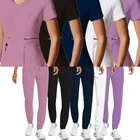 Uniform Women Best Sell Wholesale Scrub Nurse Suit Jogger Scrubs Uniform Scrubs Women