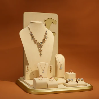 Custom Shop Luxury Jewelry Display Set Stand For Trade Show