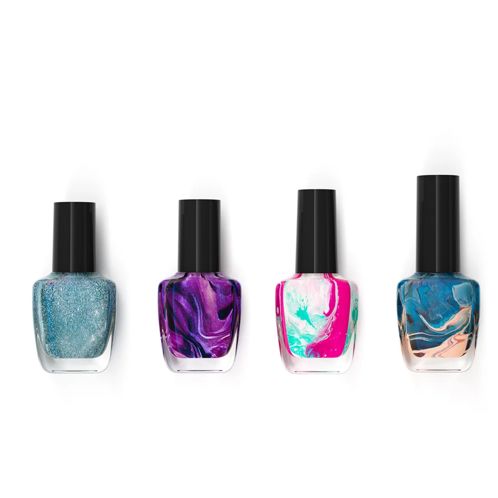 china fancy uv gel nail polish glass bottle