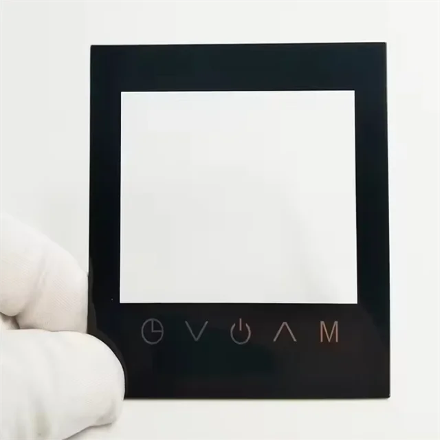 High-Temp Screen Printed Oven/Refrigerator Glass Door - 600°C Resistant, ROHS Compliant