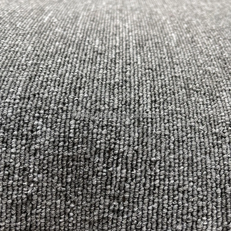 Plain Color modular office building carpet tiles with PVC backing