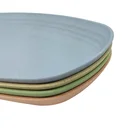 Guaranteed Quality Proper Price Wheat Straw Oval Dinner Hotel Plates Dishes Restaurant