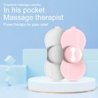 Neck Neck Neck Massager Customized Smart Gift Ems Machine ABS 75 MA Wireless Rechargeable Leg Neck Back Massager.