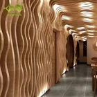 Wall Cladding Wooden Interior Aluminum Curtain Decoration Hotel Wall Cladding Panel