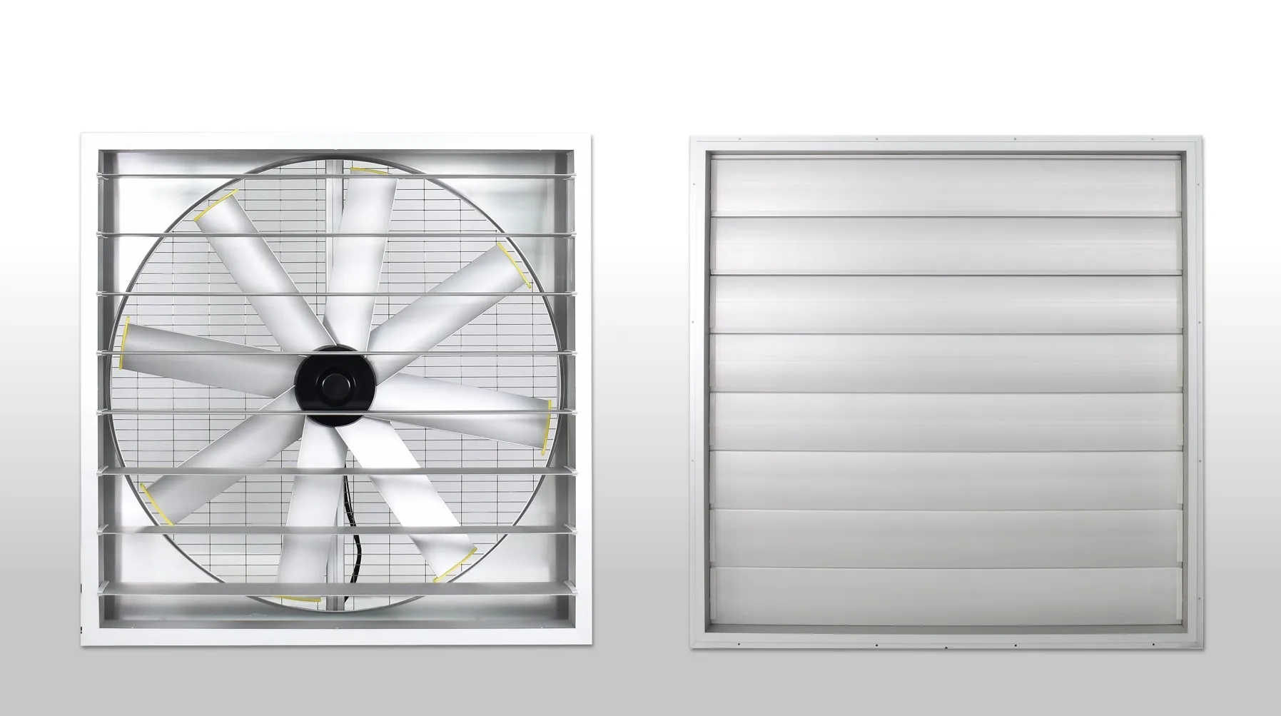 Alloy Wall-mounted Axial Fan, Aluminum, BLDC, Solar - detail 18