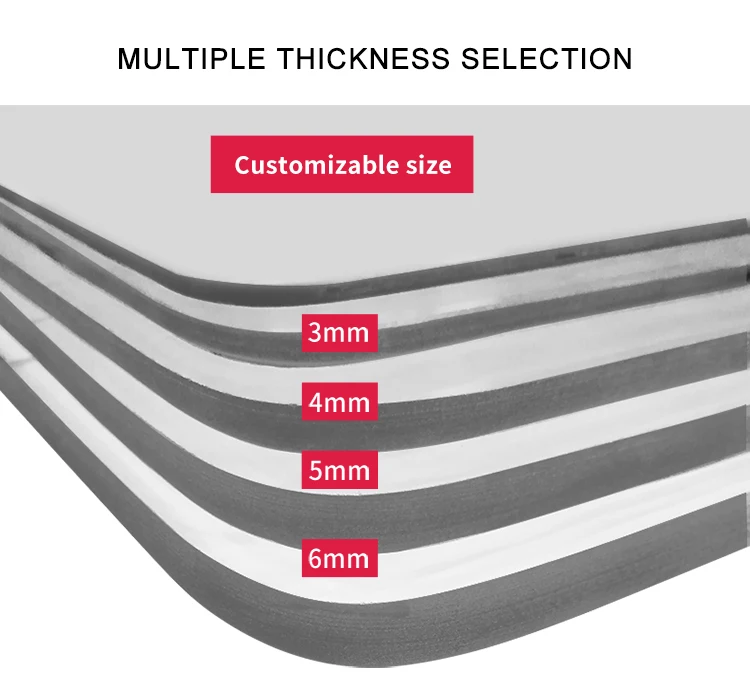 Customized smart touch glass panels are widely used in furniture and household appliances