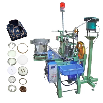 Automatic Snap double sided vibrating disc combined machine