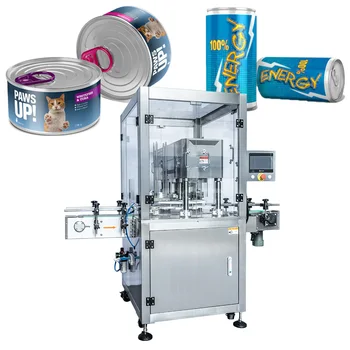 Easy open can fully auto plastics packages aluminum sealing machine for seal