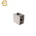 Fitting Glass High Quality Square Shape Stainless Steel Fitting Bracket Railing Glass Door Clamp