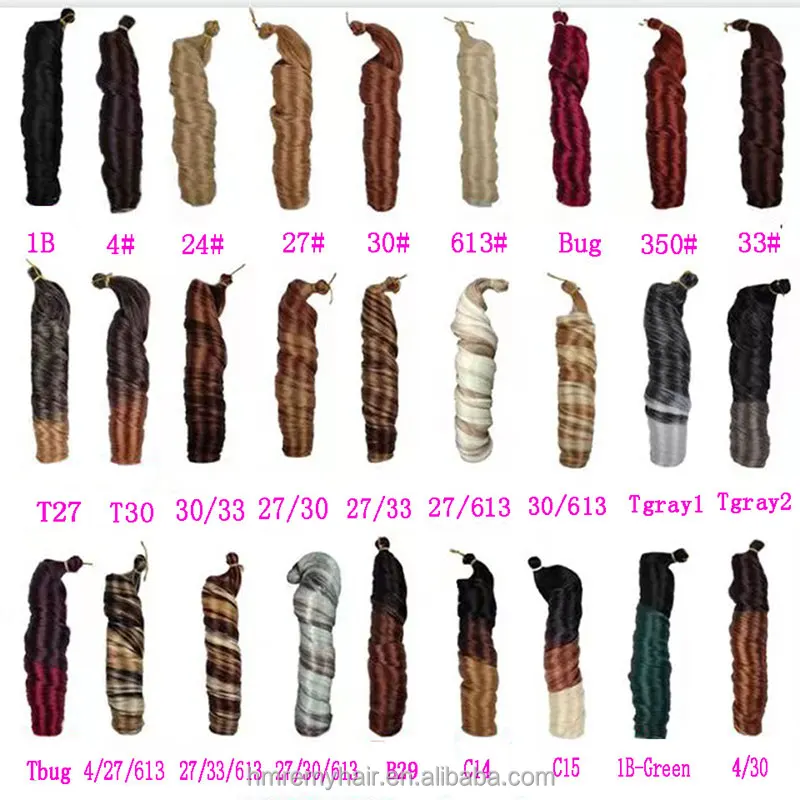 french curl braiding hair