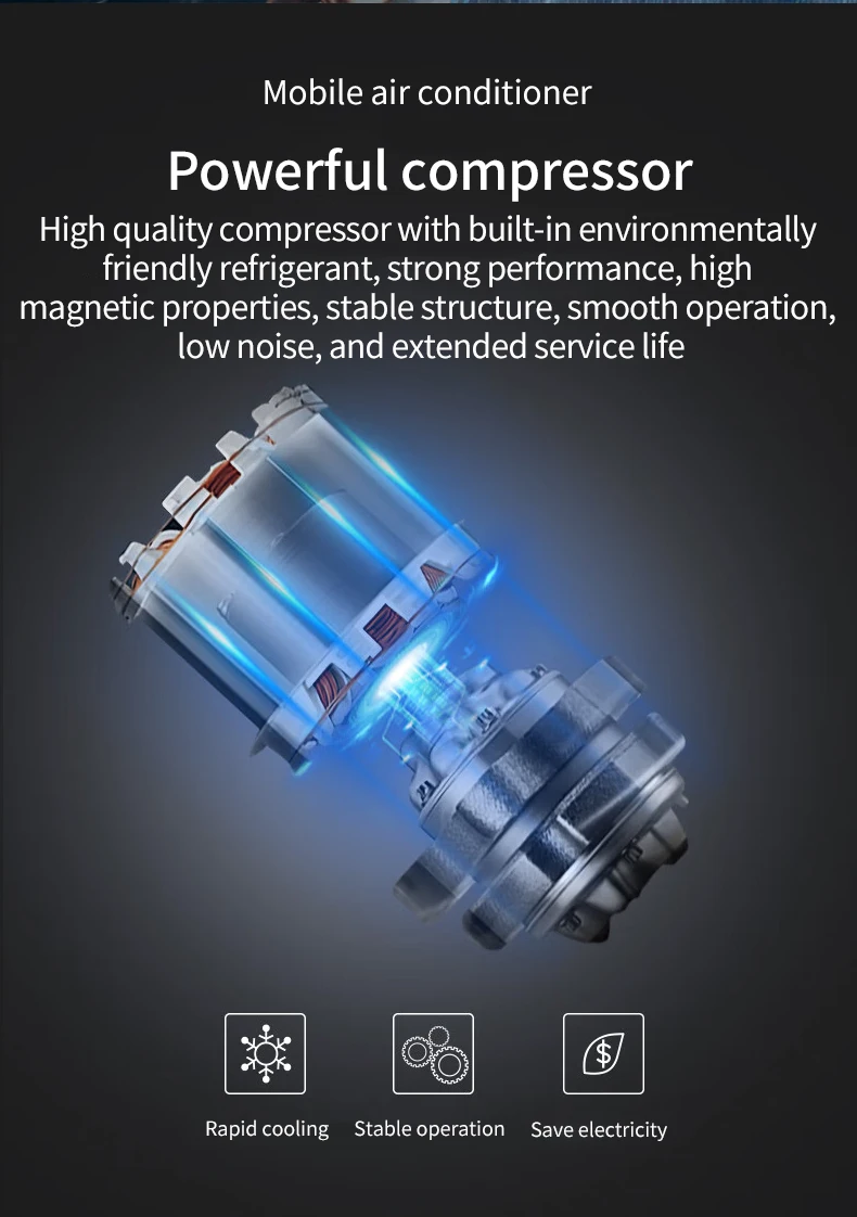 Upright Air Conditioner, 12000, Portable - detail 18