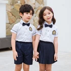 Uniforms School School High Quality Custom Color Fashionable Kids Unisex Uniforms School Wholesale