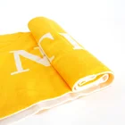 Print 2020 Custom Logo Acrylic Embroidery Print Printing Cotton Soccer Scarf Football Club Fans Football Scarf