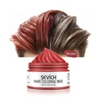 Colors Hair Color Sevich 9 Colors Hair Styling Temporary Disposable Mud Hair Color Wax