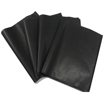 17gsm Black White Custom Tissue Paper Packaging Custom Tissue Paper Wrapping