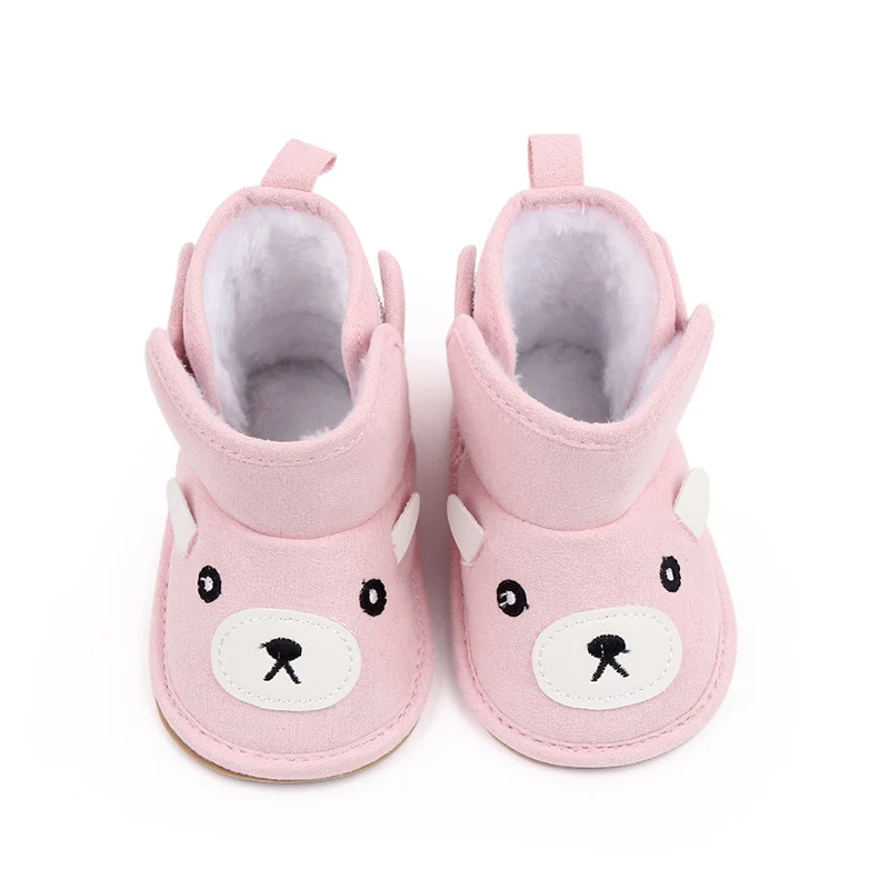 High Quality Soft TPR Outsole Snow Baby Toddler Boots Winter Boots 0-18 Months manufacture