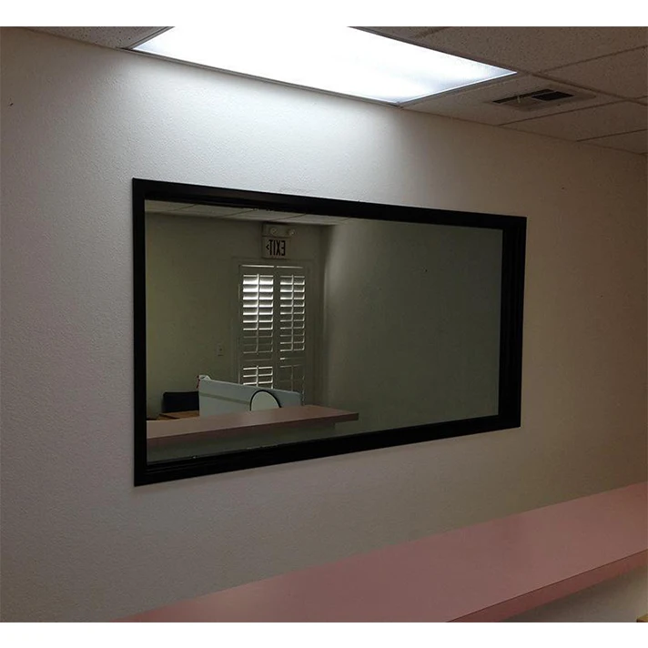 Unidirectional Perspective Glass One-Way Two-Way Mirror for Police Station  Investigation Interrogation Room - China One Way Mirror Glass, Two Way  Mirror Glass