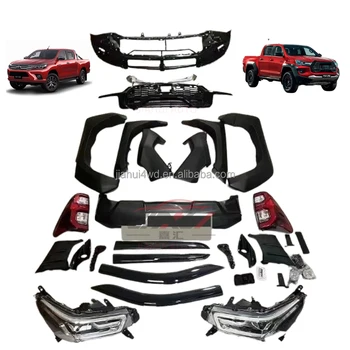 Gr Sport Body Kit for Hilux 2015-2021 Upgrade Conversion Kit Hilux GR Facelift Kit