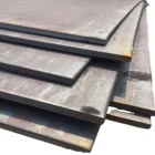 Metal Plate Metal Sheet Plate 3mm Q235B Acid-washing Hot Rolled Carbon Steel Metal Sheet Weathering Black Steel Plate