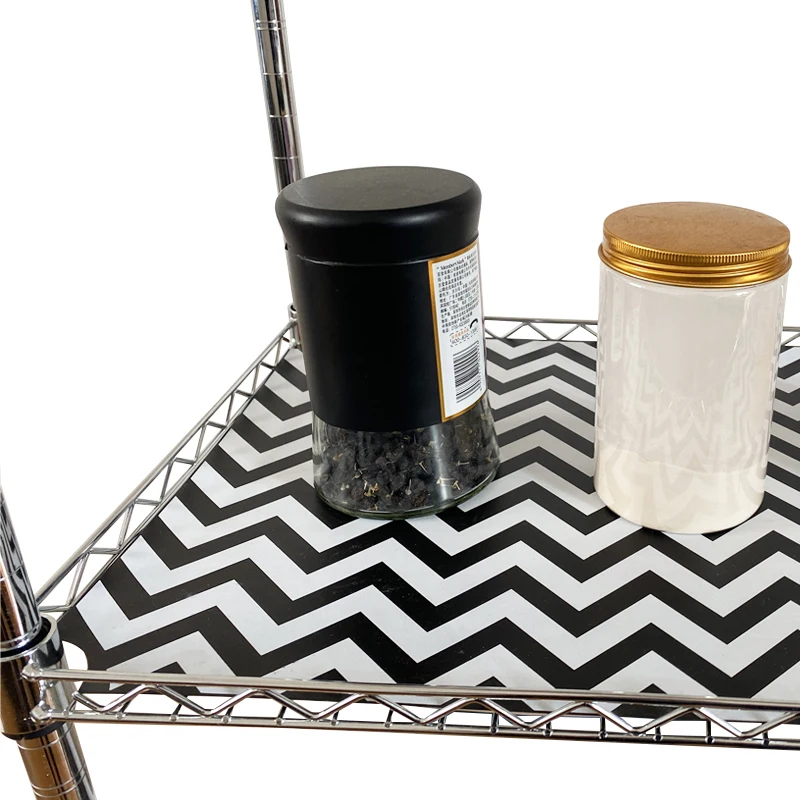 PP Eco-friendly Wire Shelf Liners Non-slip Drawer Liners for Household Food Grade