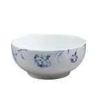 Porcelain Bowl Fine Porcelain New Design 5.6''porcelain Bowl With Decal Custom Print Ceramic Bowl