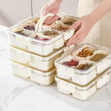 Hot Sale Portable PET Food Box Packaging Storage Box For Kitchen Lids And Handles Gift Boxes