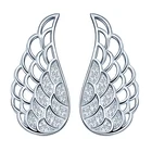 Earrings Silver Earring Fashion Angel Wings Stud Earrings 925 Sterling Silver Earring For Women