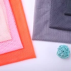 Lining Pattern Mesh Fabric Skin Friendly Polyestrer Round Hole Mesh Cloth Fabric For Clothing Lining
