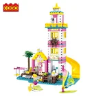 Toys Children COGO 412 PCS Educational Building Blocks 3D Enlightened Plastic Brick Building Block Toys For Children