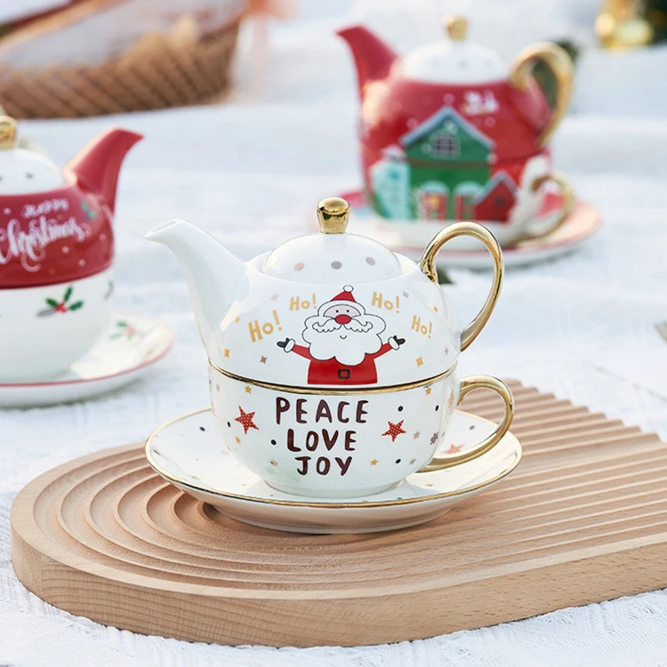 2023 Christmas gift ramadan tea set porcelain tea set