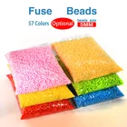 Kids Beads 57 Color Plastic Perler Beads Bulk Wholesale 5mm Non-toxic Hama Beads For Kids