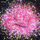 Nail Art Factory Wholesale Good Quality Mixed Colors Nail Art Holographic Sequin Nail Art
