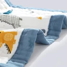 Cloth Children Wholesale 110*150cm Kids Cotton Cloth Quilt Thicken Bath Towels Cartoon Children Bedding