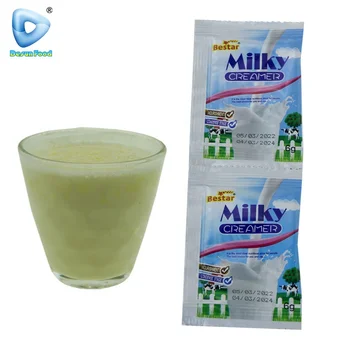 African market Hot selling small sachet cheap milk powder non dairy creamer