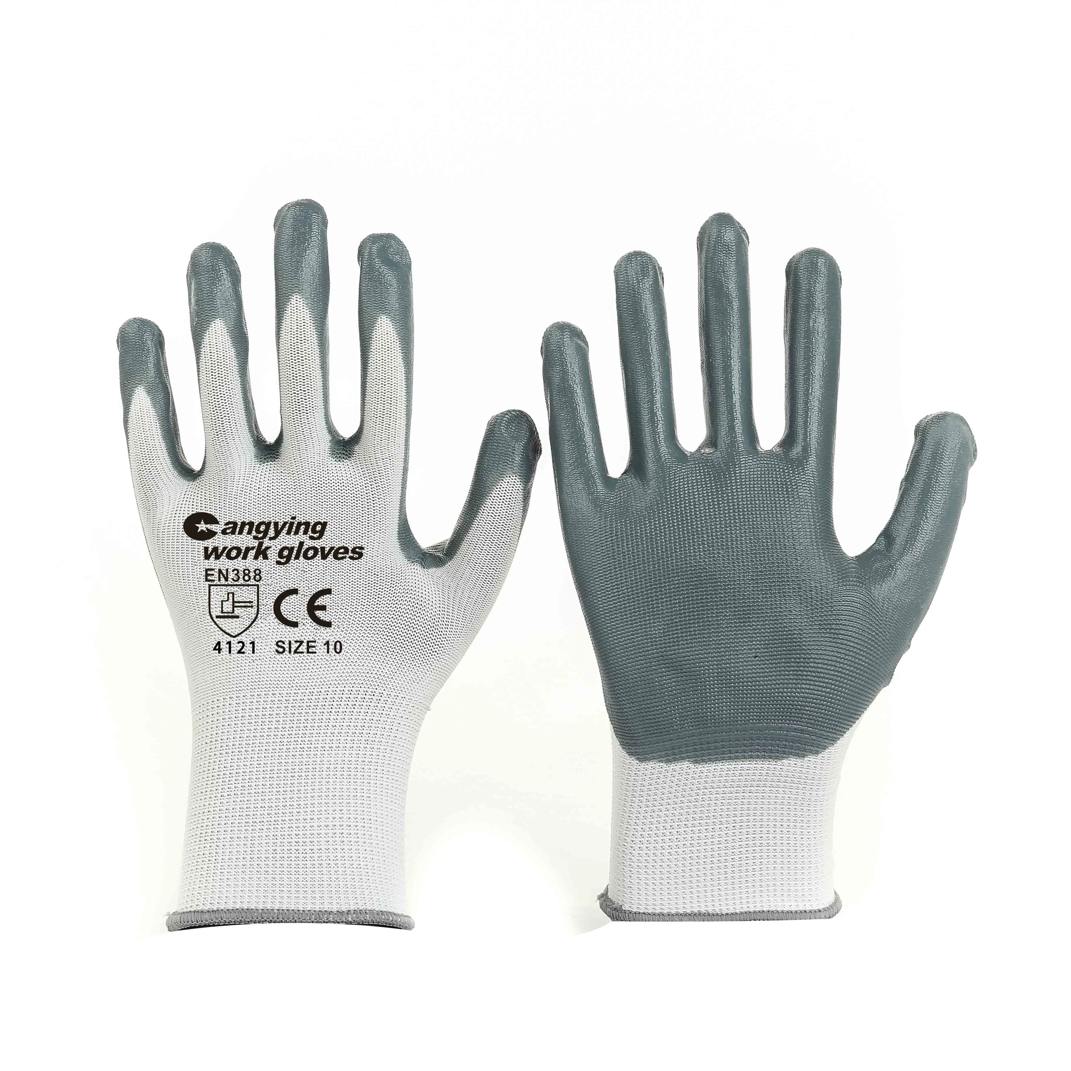 polyester hand gloves