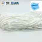 Material Elastic Disposable Raw Material Elastic Earloop Round Flat Earloop