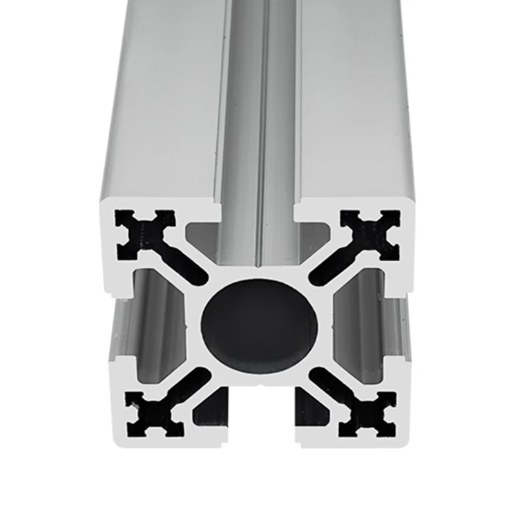 Industrial Aluminum Assembly Line Profile 4545 Extruded Aluminum Workbench Frame Cutting Services Industrial Offered supplier