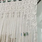 Wall Macrame Wedding Arch Door Curtains Door Curtains Macrame Curtain Wall Hanging