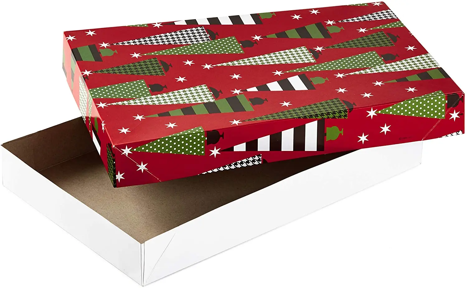 2021 christmas gift box packing paper mailer corrugated carton