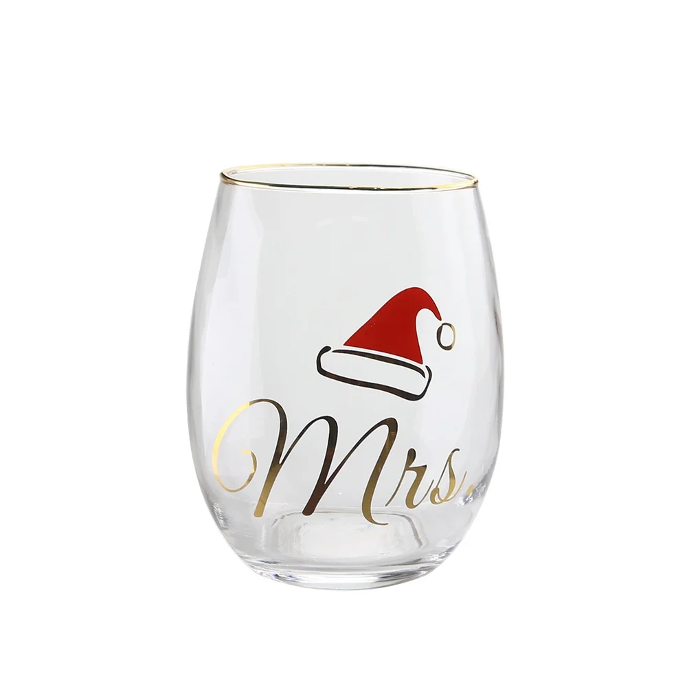 Electroplate wine glass, stemless wine glass Stemless glass Wine Cup Hot sale products